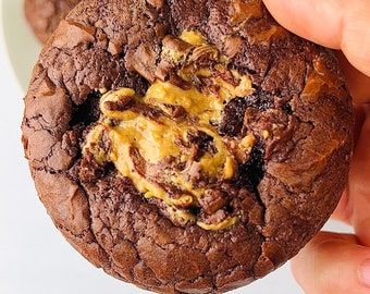 Brownie Peanut Butter Cookies