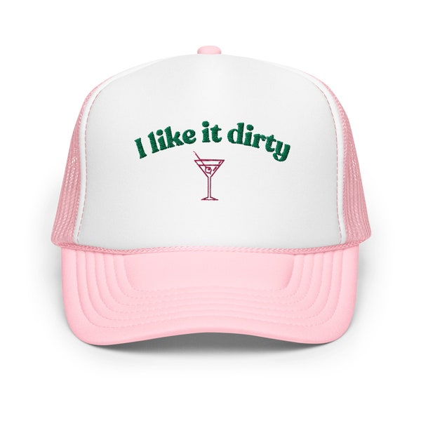 Dirty Martini Trucker hat | Trucker Hat for Women | Martini Hat | Cocktail Hat | Dirty Martini