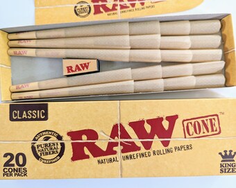 RAWクラシックコーン 20個パック キングサイズ - Etsy 日本