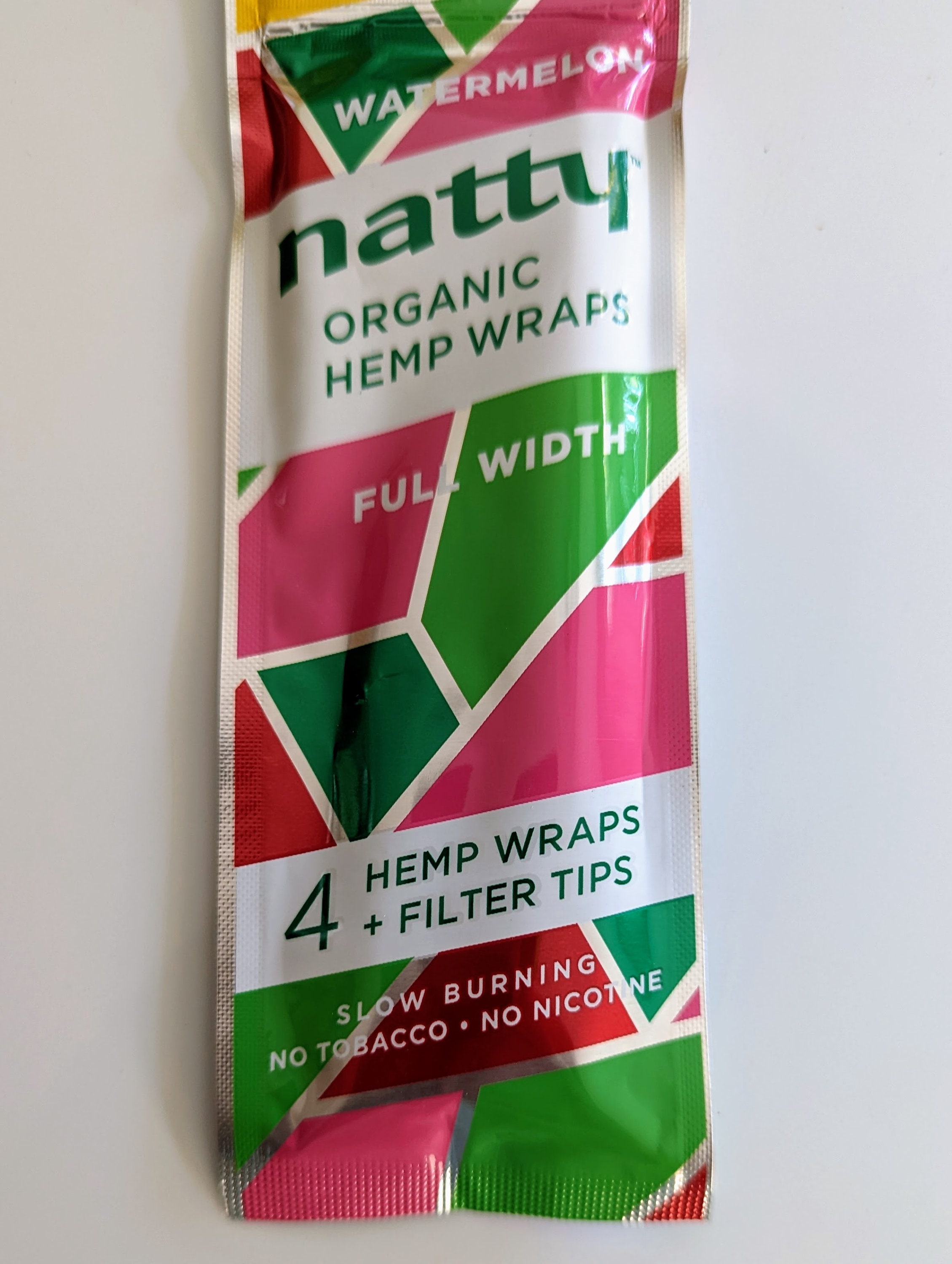 Natty Full Width Hemp Wraps 4 Wraps per Pack Etsy