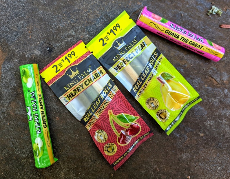 Organic Flavored Pre Rolled Cones King Palm Flavors ROLLIE Etsy