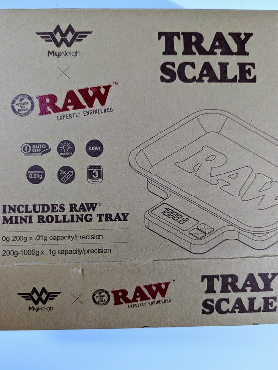 My Weigh x RAW Tray Scale