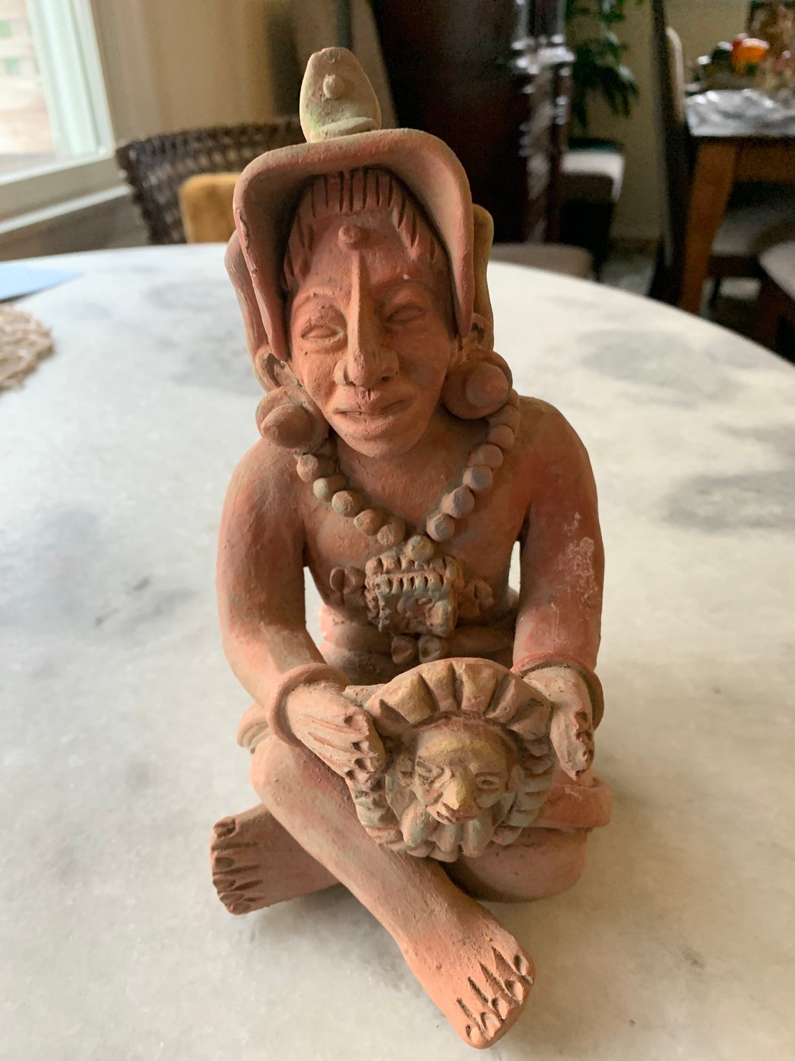 Vintage Mexican Primitive Clay Art Figure/sculpture Etsy