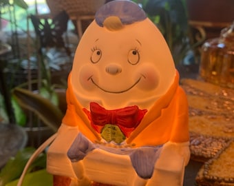 Humpty Dumpty Nightlight, Pre-Owned, Works!