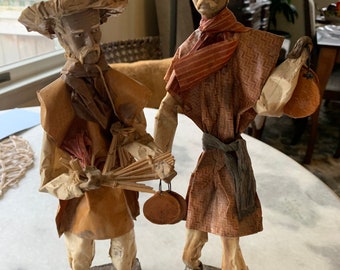 Vintage, Mexican, Paper Mache Figures/Sculptures, Pre-Owned