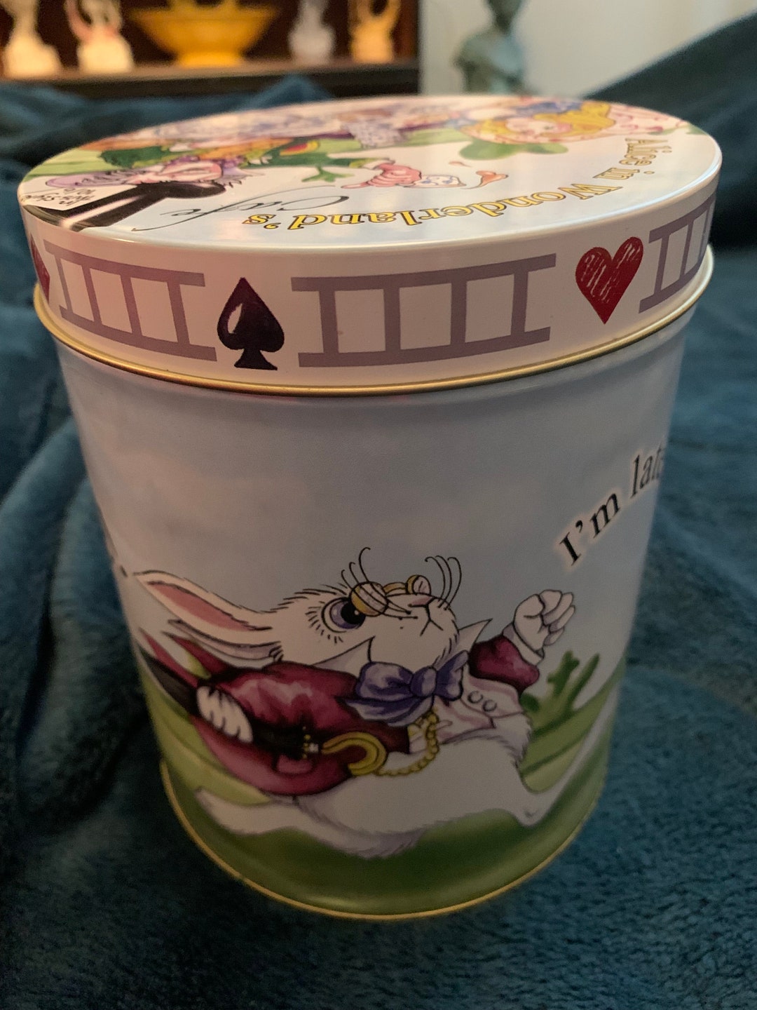 Alice in Wonderland Cafe Coffee or Tea Mug in Tin Paul Etsy