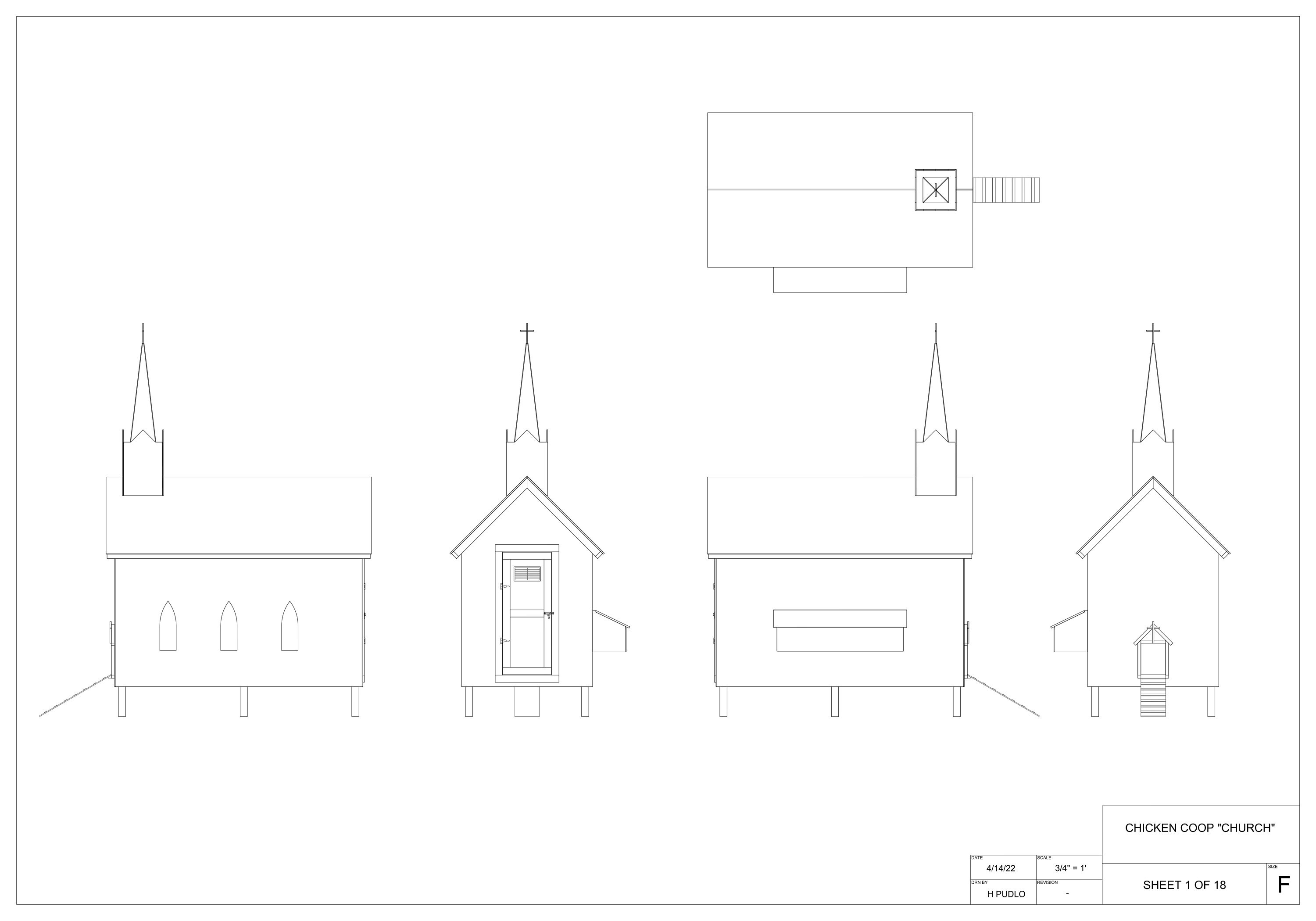 Chicken Coop Church Etsy