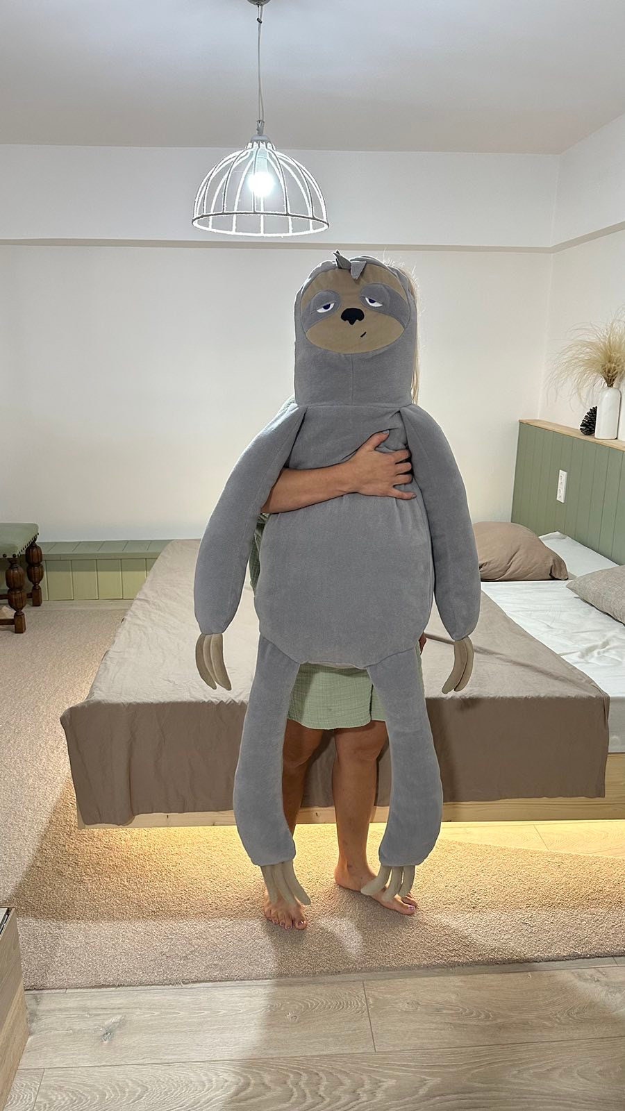 Eve sleep top sloth teddy