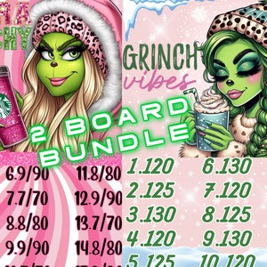 2 bingobrädepaket Grinchy Girls