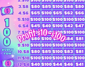 100 jeder Reihe bekommen das Brustpyp Bingobrett mit Gewinn