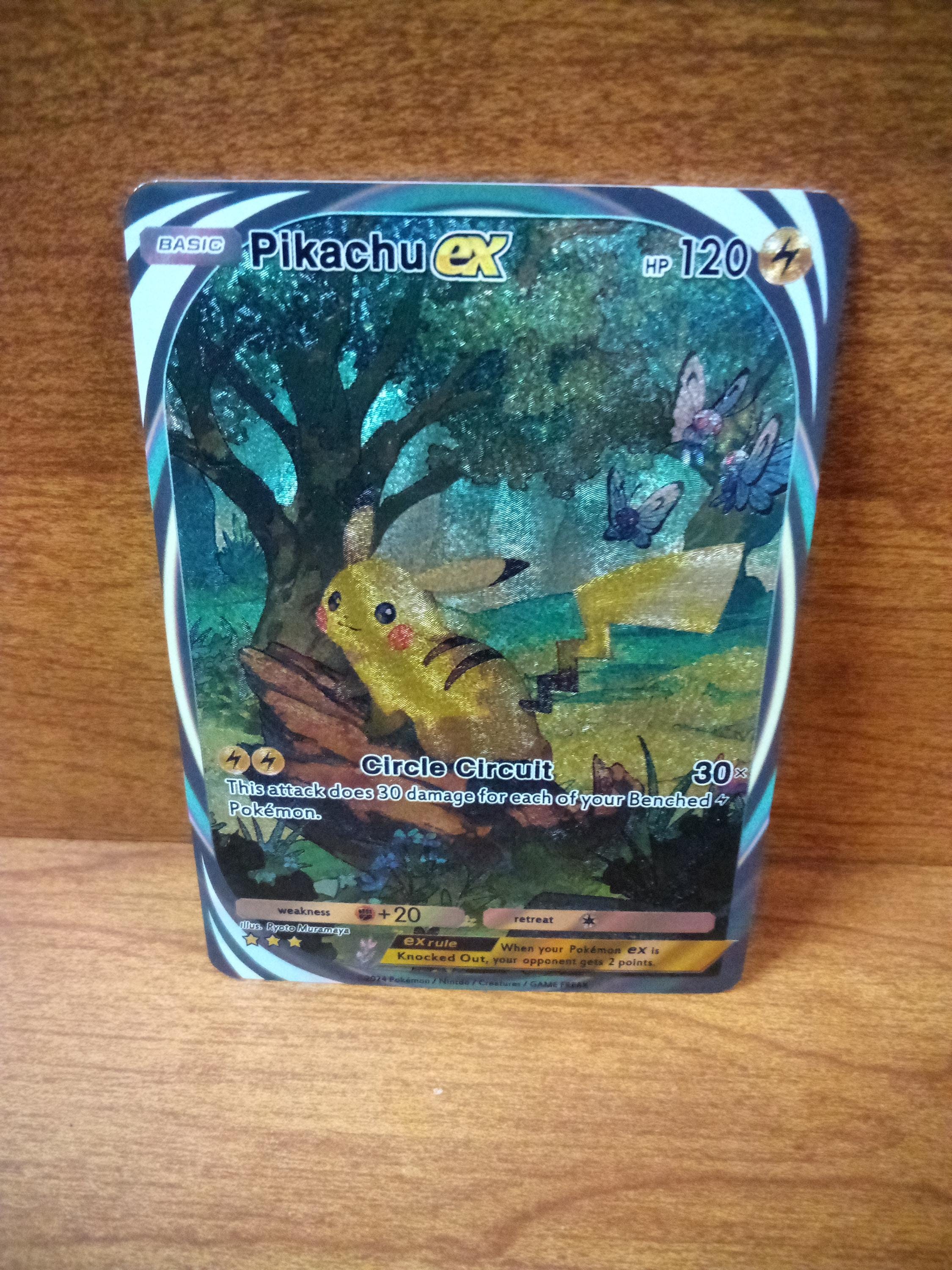 Pokemon Pocket TCG Ultra Rare Full Art Textured Pokemon Cards Holo ...