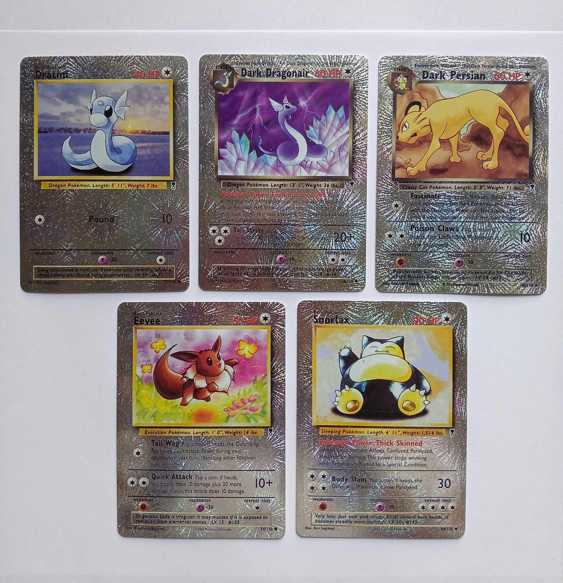 Pokemon Vintage 2002 Legendary Collection Reverse Holo