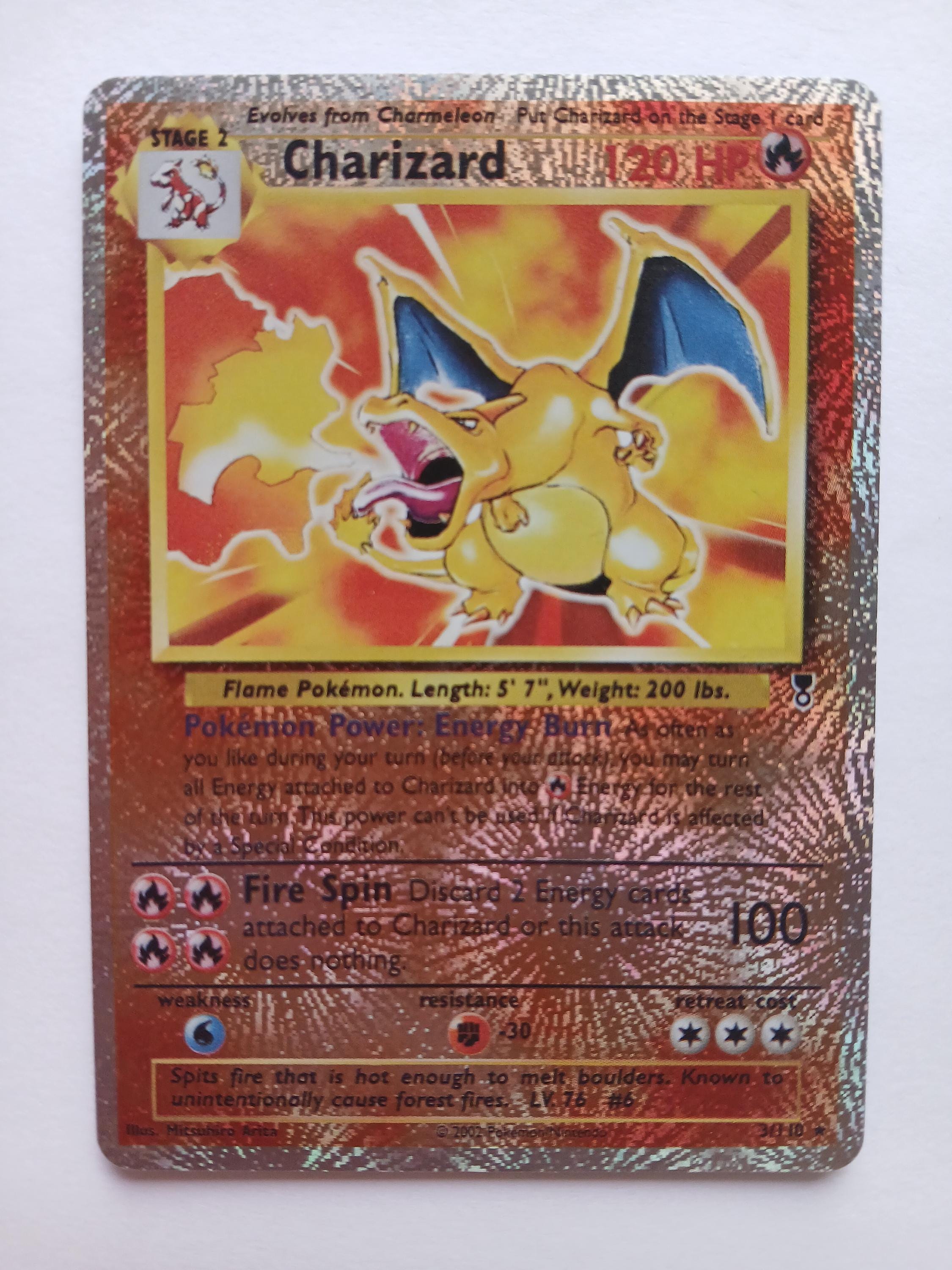 Pokemon Vintage 2002 Legendary Collection Reverse Holo