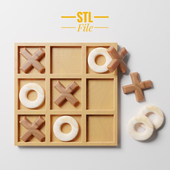 3D model Desktop Tic Tac Toe Game - TurboSquid 1782442