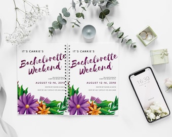 Bachelorette Party Einladung Vorlage, Bachelorette Wochenend Reiseroute Einladung, Bachelorette Einladungen, Instant Download
