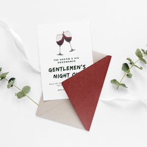 Invito alla festa di compleanno del vino, modello di invito del vino, biglietto dello sposo, proposta dello sposo, invito dello sposo, richiesta dello sposo, regalo migliore