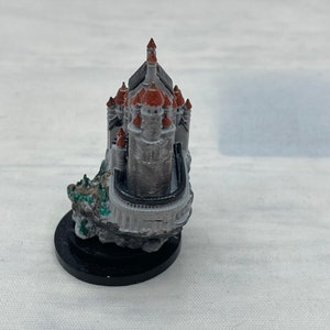 Miniature Medieval Castle Figurine Resin, Hand Painted - Etsy