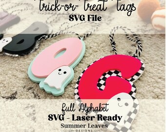 Trick or Treat-tag - SVG