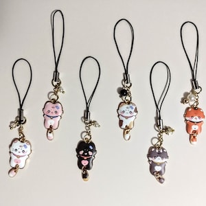Cute Kawaii Kitty Phone Charm | Accessories