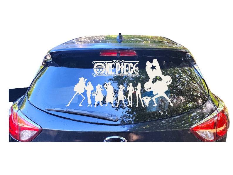 Anime Car Decals Etsy