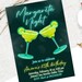 Margarita Night Birthday Invitation Canva Template - Etsy