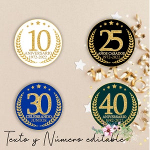 Editable Anniversary Logo in CorelDraw