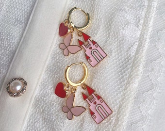 New romantics earrings | princess earrings