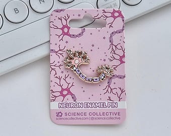 Neuron emaljnål | Neurovetenskaplig gåva för neuroforskare