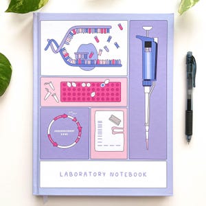 Molecular Biology Laboratory Notebook | Gift for Molecular Biologist ...