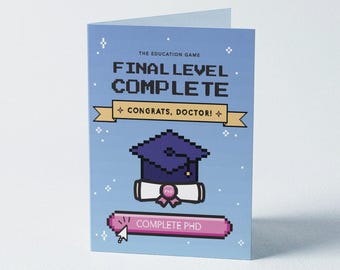 PhD Graduation Card