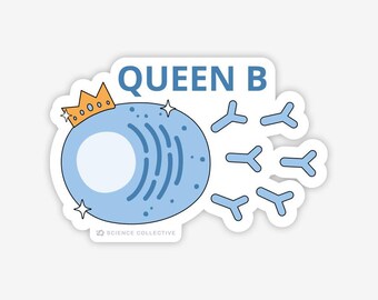 Queen B Sticker