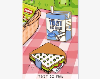 TBST 5% mjölk emalj nål