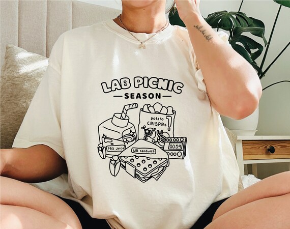 LAB PICNIC T shirt Research Laboratory T shirt Gift for Phd Student Lab Technician Biotechnologist Molecular Biologist Etsy Australia