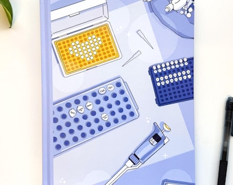 Molekylärbiologiska laboratorieanteckningsblock | Labbanteckningsblock för forskare och studenter