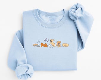 Biokemi Hundtröja | Söt tröja för biokemist, gåva för forskare, biologilärare med DNA