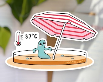 Petri Dish Vinyl Sticker