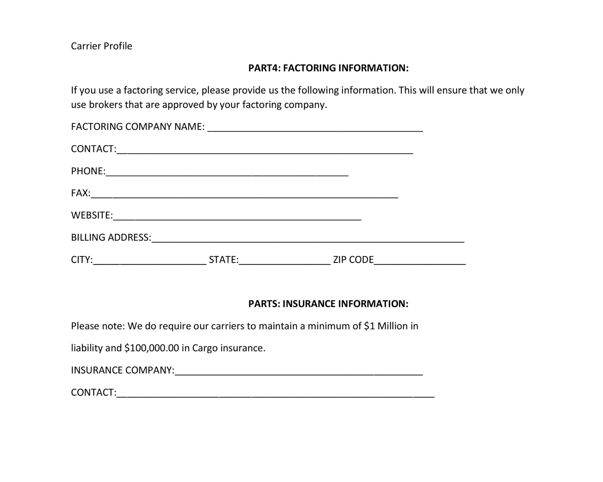 Freight Dispatch Carrier Contract - Freight Dispatcher Contract ...