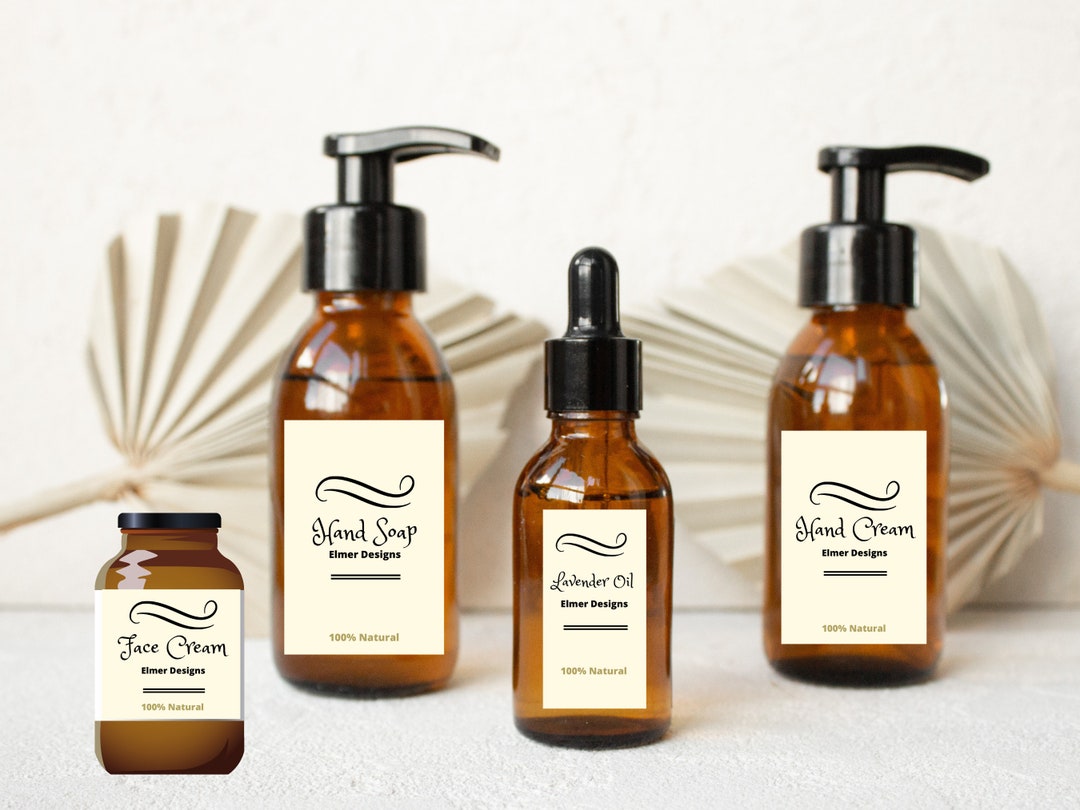 Custom Bathroom Bottle Labels Personalised Bottle Stickers Etsy