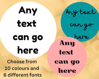 Custom name labels, personalised matt  stickers , for lunch boxes, water bottles, kids school, tags