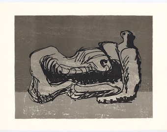 Original Limited Edition Henry Moore Lithograph