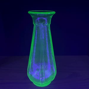 Uranium Glass Vase