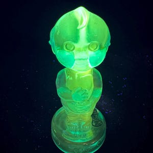 Uranium Glass Kewpie - Etsy