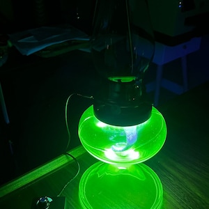 UV Integrated Uranium Glass Lamp