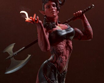 Puerta Baldur 3 de Karlach, 12 quilates, opciones pintadas y sin pintar de alta calidad