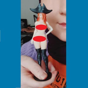 Miss Fortune 3D Printed Figure, 15 cm Painted Lol Collectible, Detailed Game Character Model, Perfect for Fans and Collectors, HighQuality