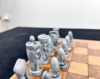 Chess Sets. Uniqueness in Gothic Chess Sets: Bring Art and Strategy Together! Merging Dark Aesthetics with Strategic Brilliance