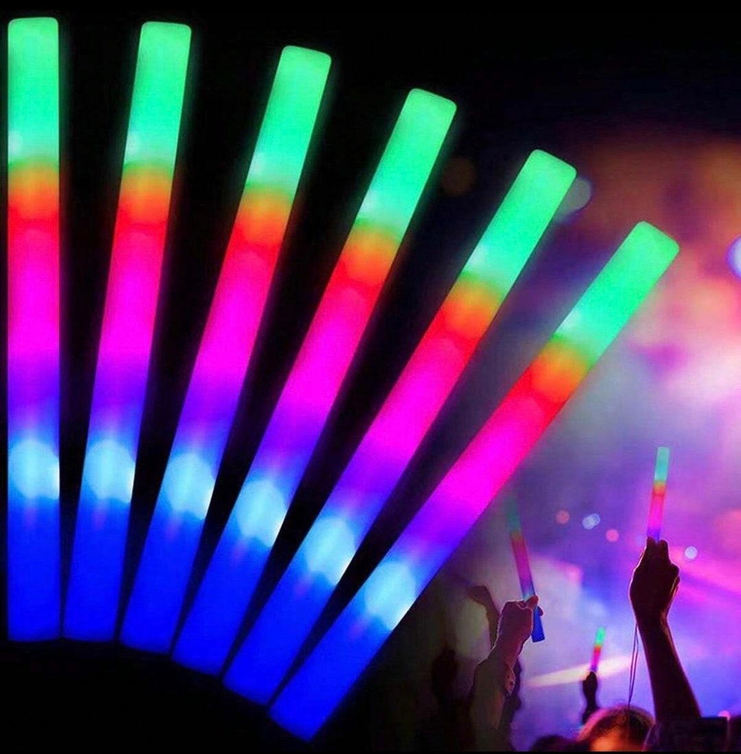 Foam Glow Sticks Glow Sticks, Wedding Glow Sticks, Party. Etsy UK