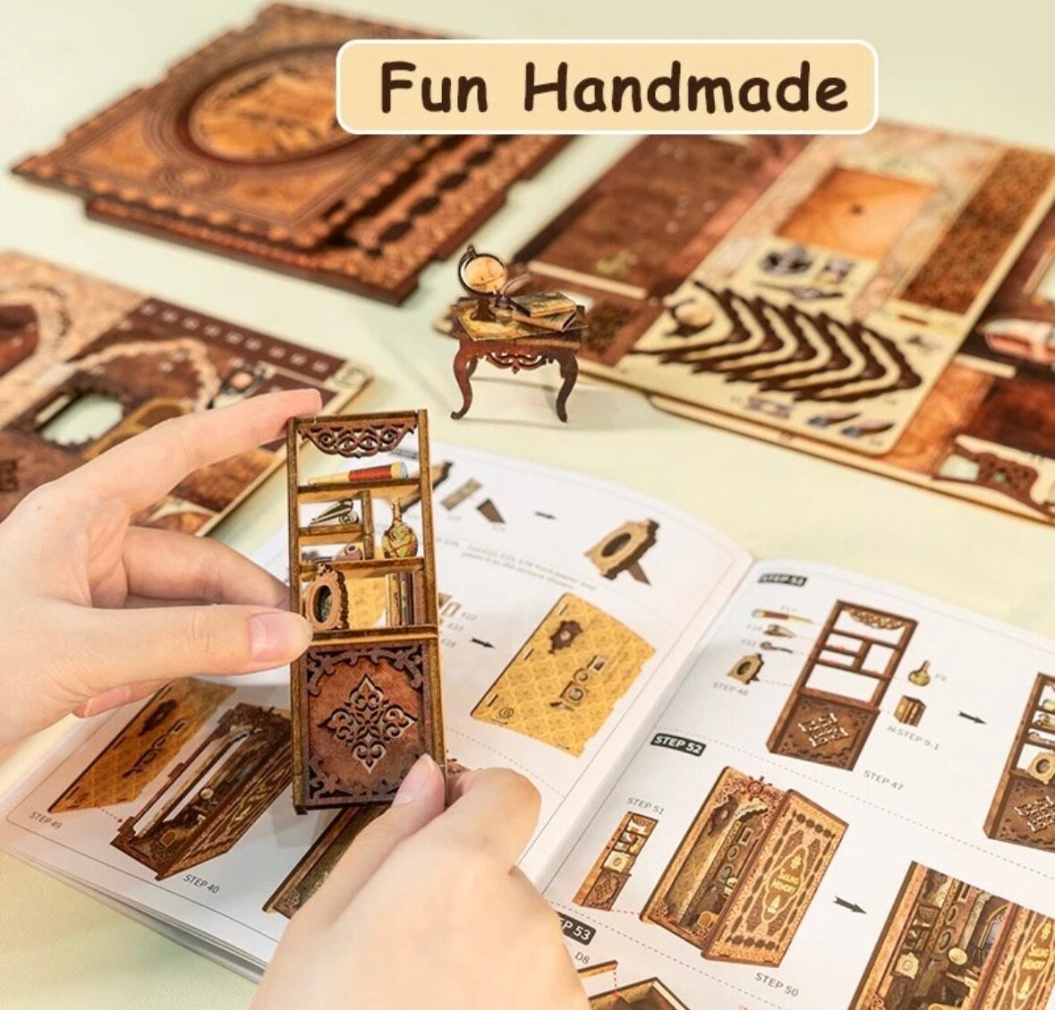 build-your-own-book-nook-sailing-memory-doll-house-diy-kit-model-set
