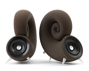 3" Spirula Lautsprecher | Tiefer Bernstein