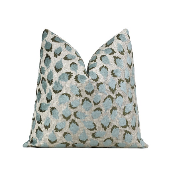 Blue Velvet Pillow Etsy